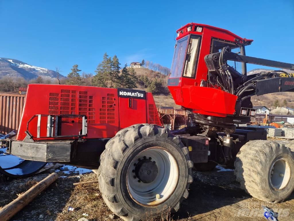 Komatsu 931.1 Abbattitrici, Disboscatrici