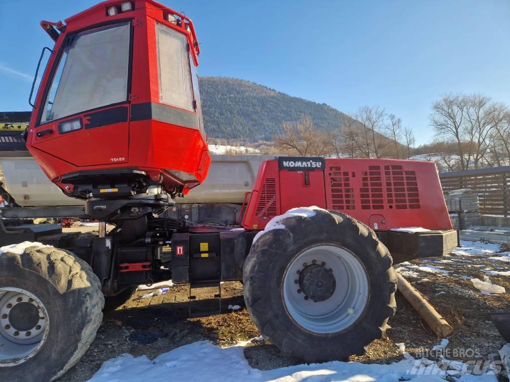 Komatsu 931.1 Abbattitrici, Disboscatrici