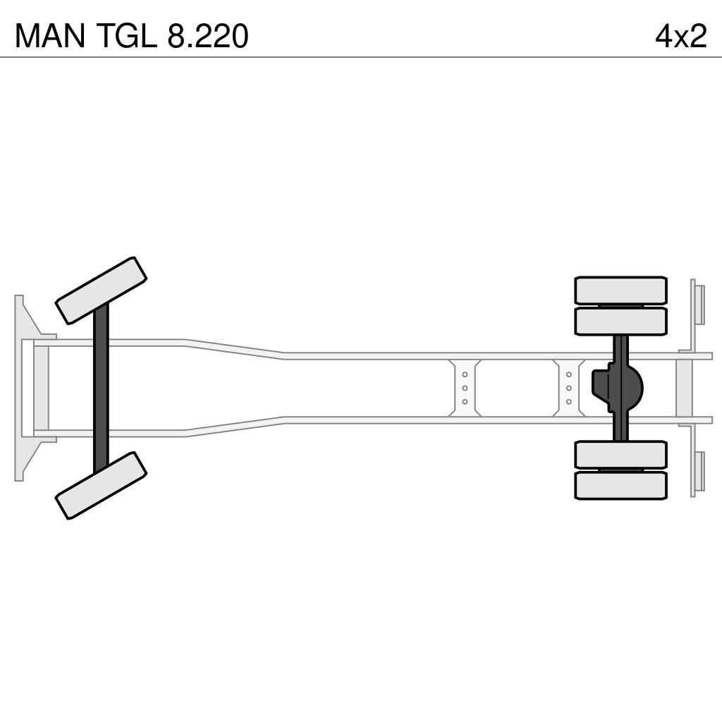 MAN TGL 8.220 Camion cassonati