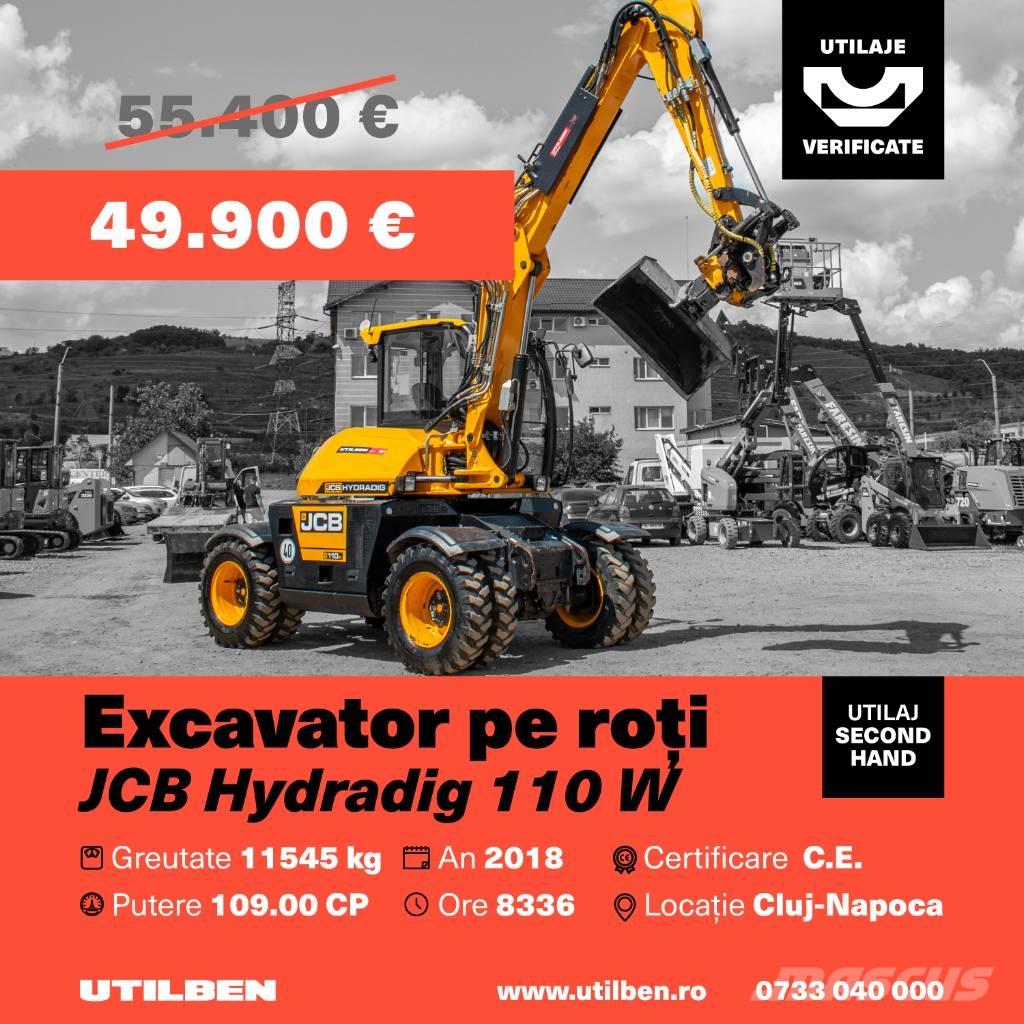 JCB Hydradig 110 W Escavatori gommati