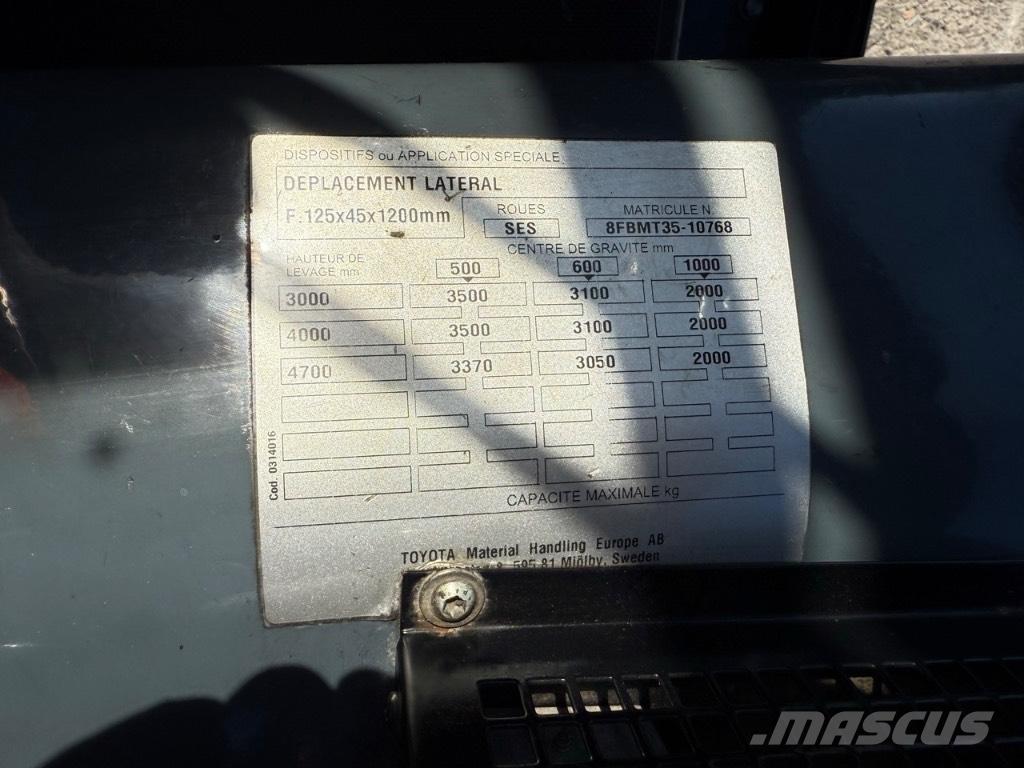 Toyota 8 FBMT 35 Carrelli elevatori elettrici