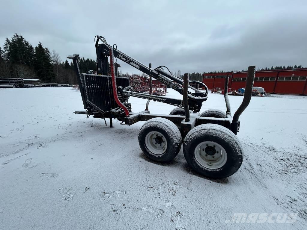 Hakki HK25 +MV70 Forest trailers