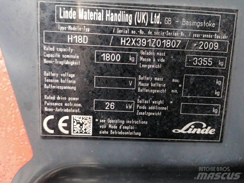 Linde H18D Carrelli elevatori diesel
