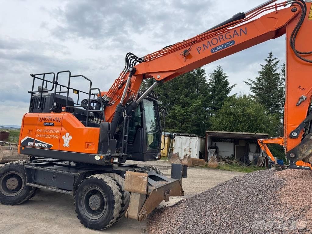 Doosan DX165WR-7 Escavatori gommati