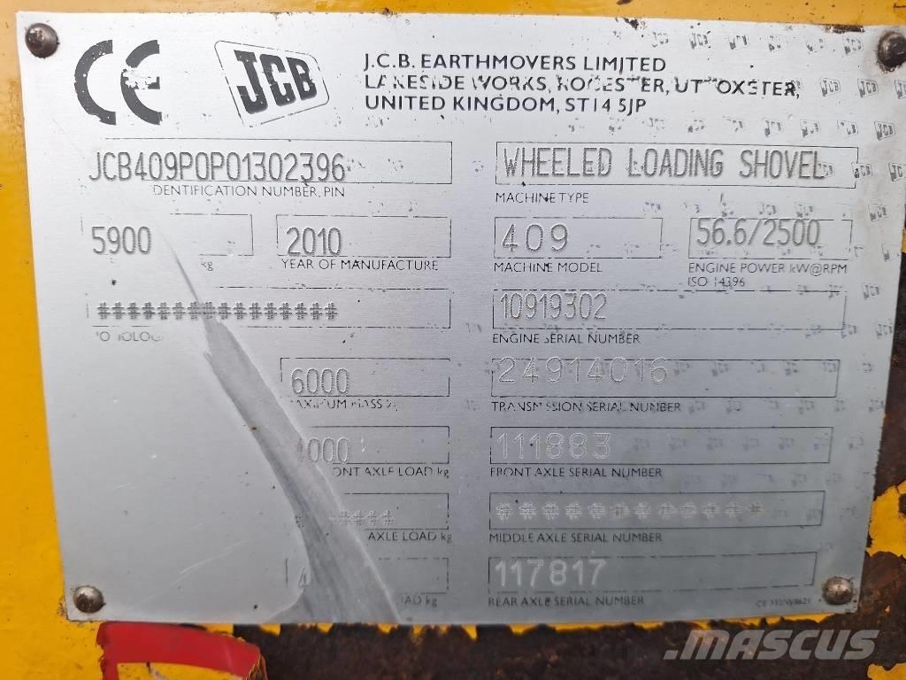 JCB 409 Pale gommate