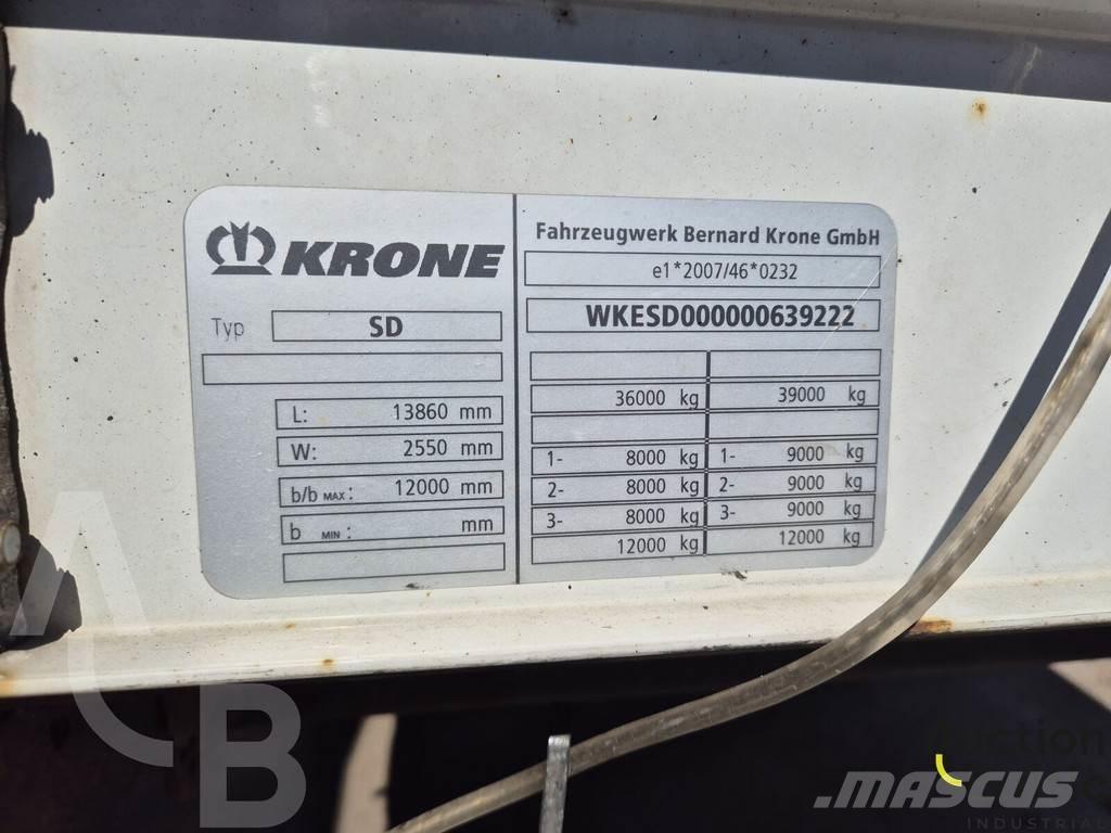 Krone SD Semirimorchi tautliner
