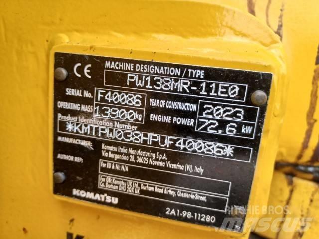 Komatsu PW138MR-11E0 Escavatori gommati
