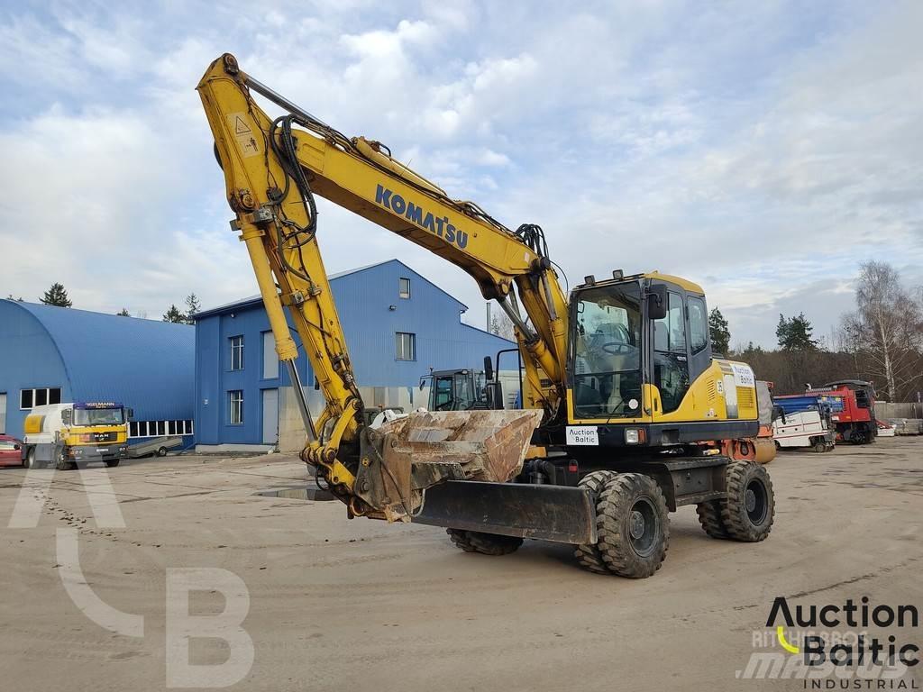Komatsu PW160-7 Escavatori gommati