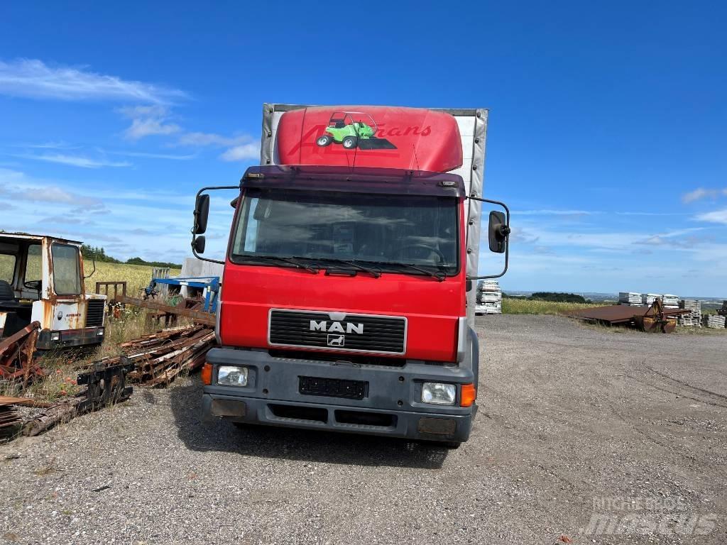 MAN 14.224 Camion con sponde ribaltabili