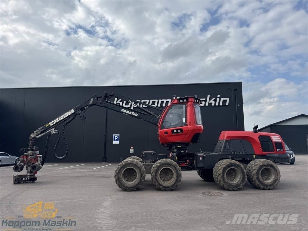 Komatsu 901XC Abbattitrici, Disboscatrici