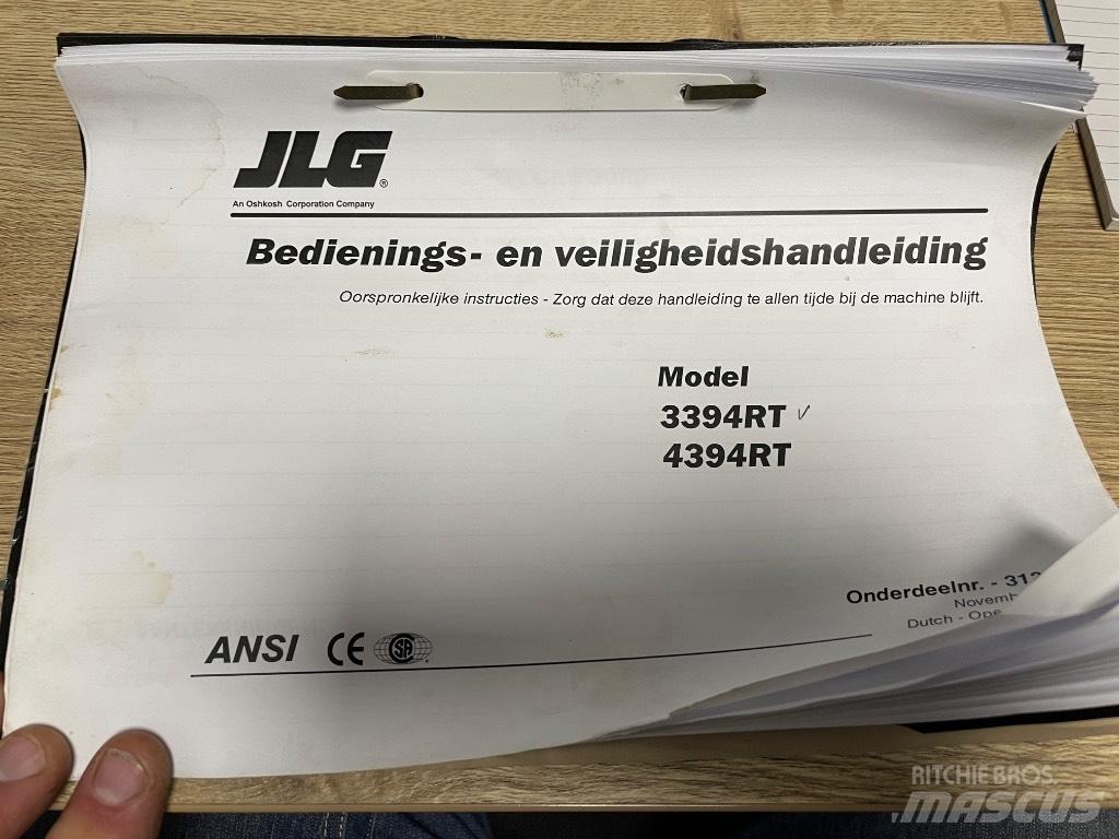 JLG 3394 RT Piattaforme a pantografo