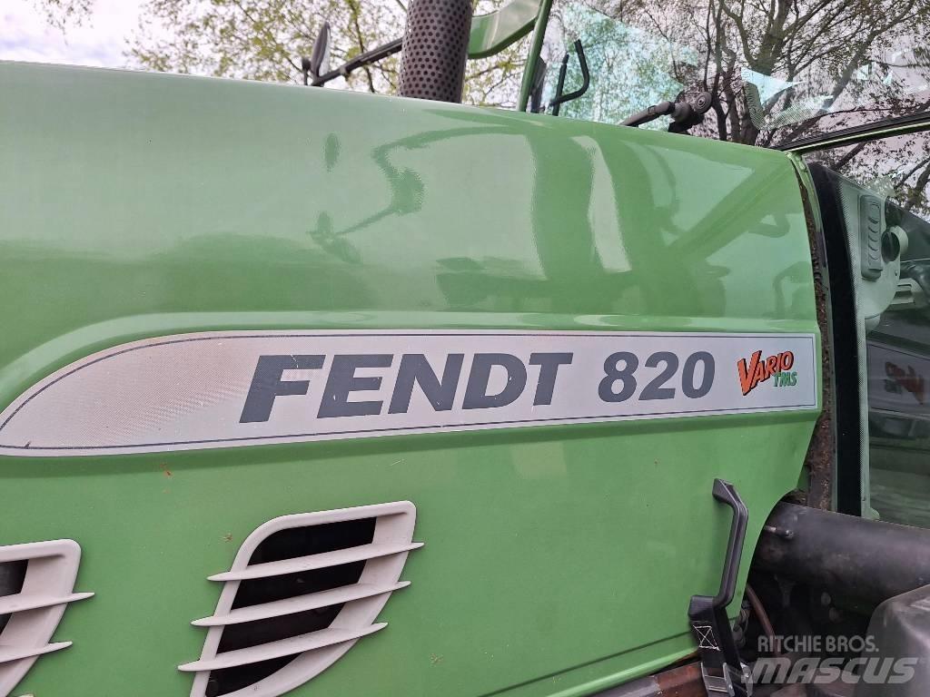 Fendt 820 Vario TMS Trattori