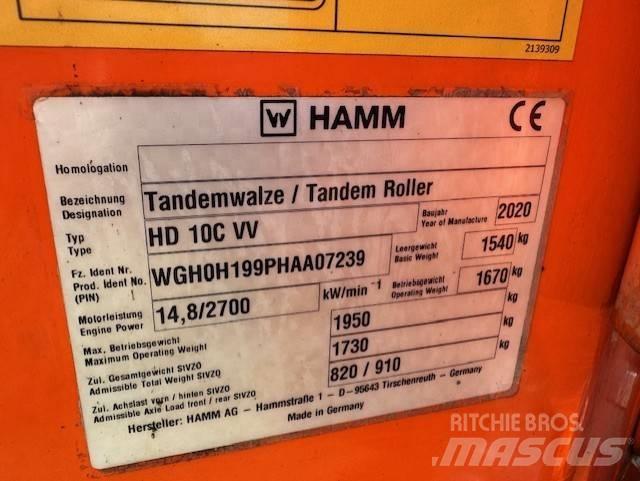 Hamm HD 10 C Rulli a doppio tamburo