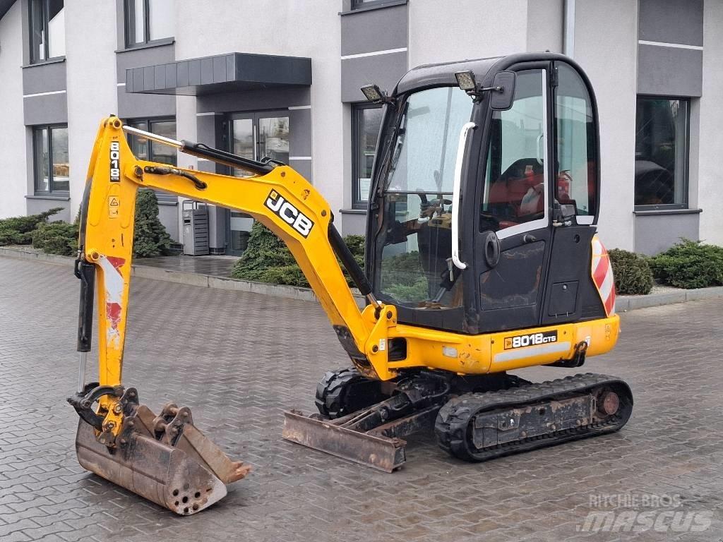JCB 8018 CTS Miniescavatori