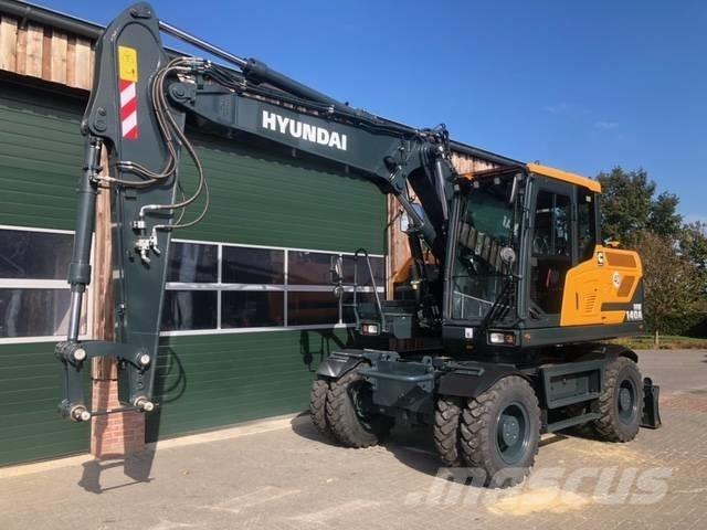 Hyundai HW 140 A Escavatori gommati