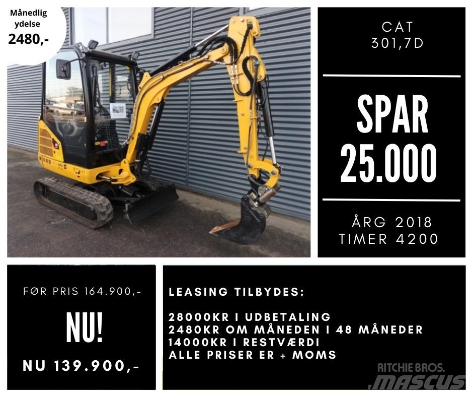 CAT 301,7d Miniescavatori