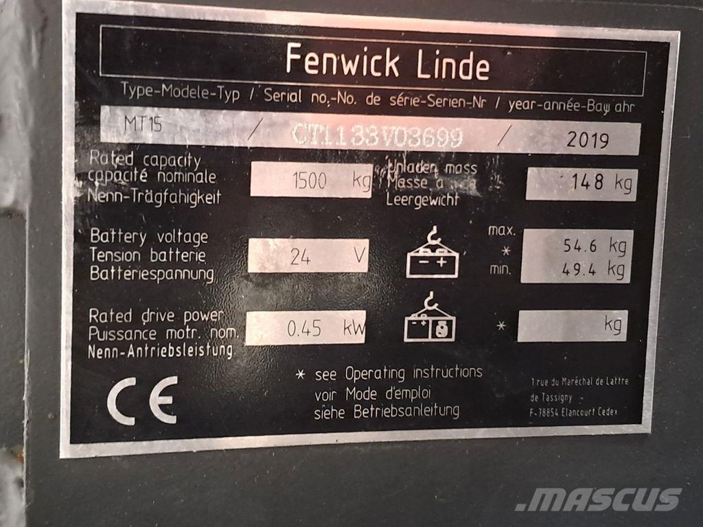 Linde MT15 Transpallet manuale