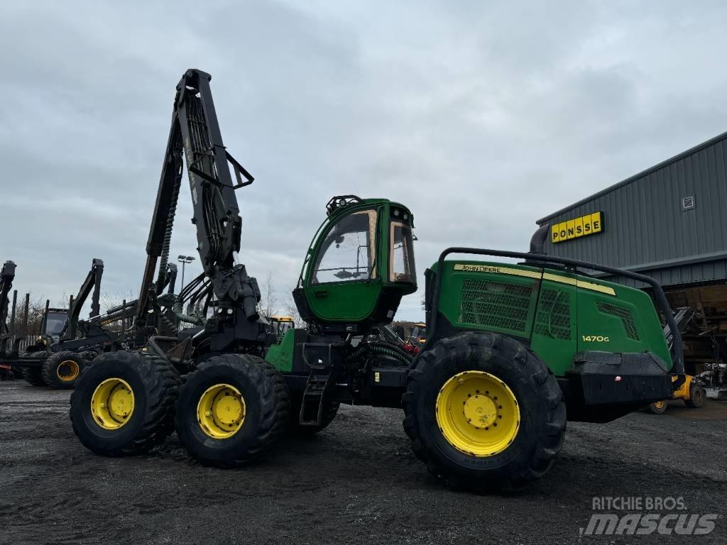 John Deere 1470 G Abbattitrici, Disboscatrici