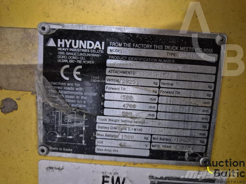 Hyundai 30B-9 Carrelli elevatori elettrici