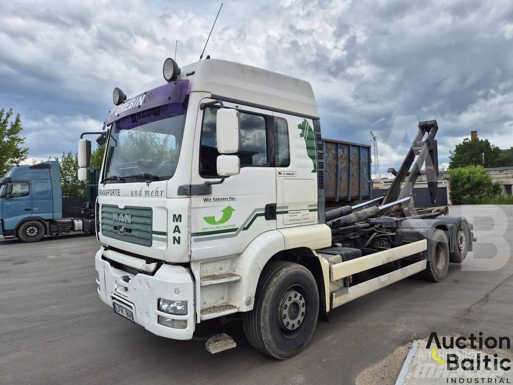 MAN TGA26.463 Camion con gancio di sollevamento