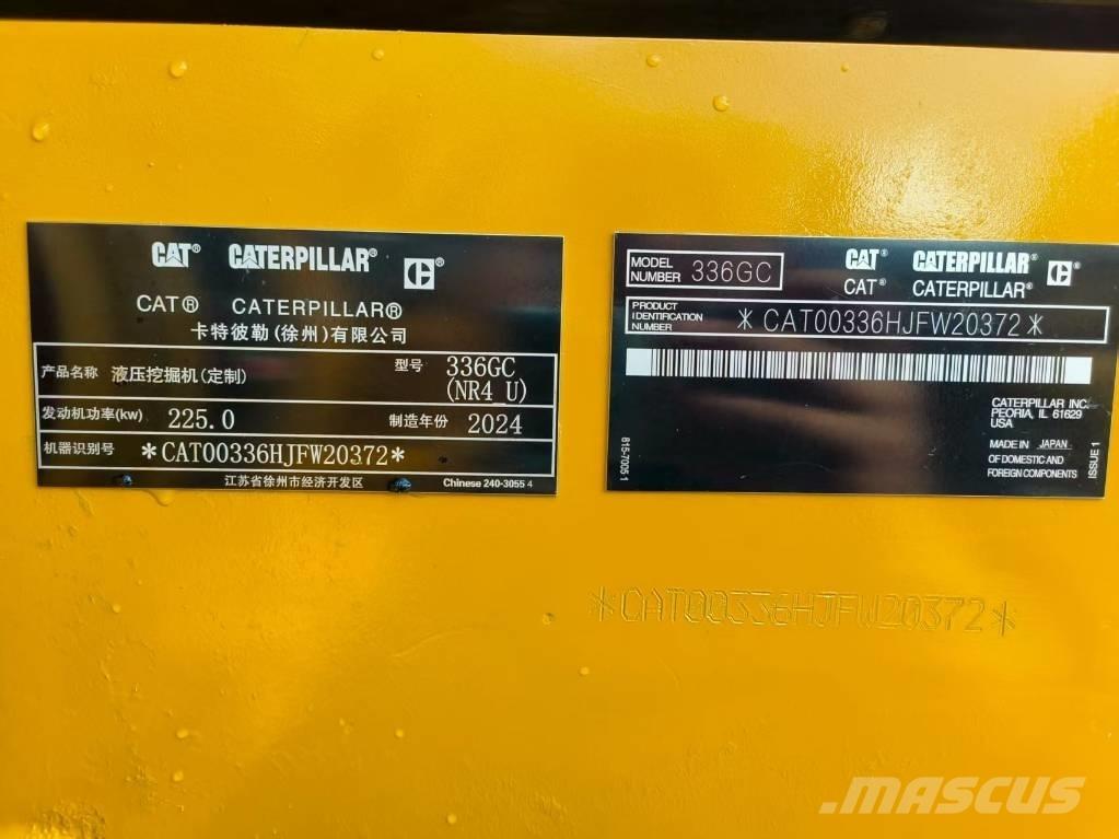 CAT 336GC Escavatori cingolati