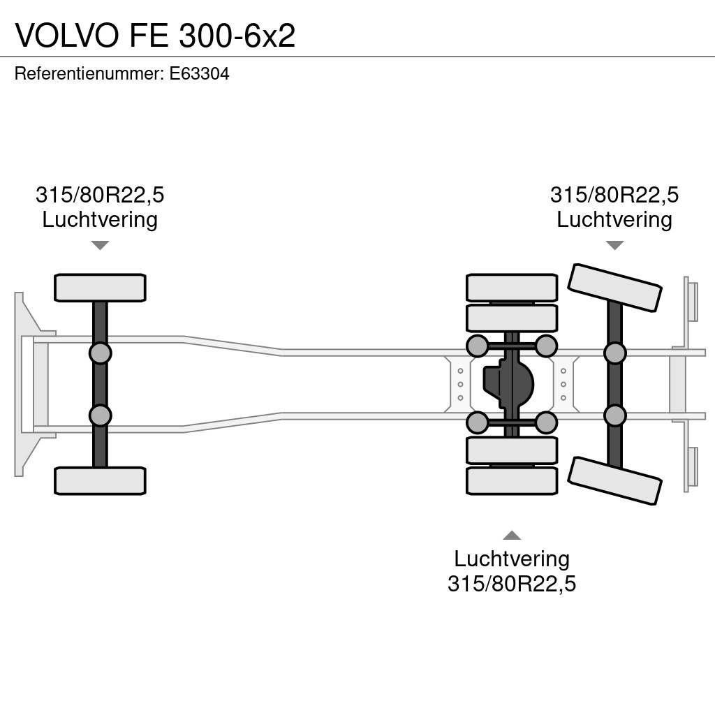 Volvo FE 300-6x2 Camion cassonati