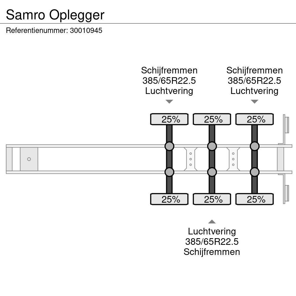 Samro Oplegger Semirimorchi tautliner
