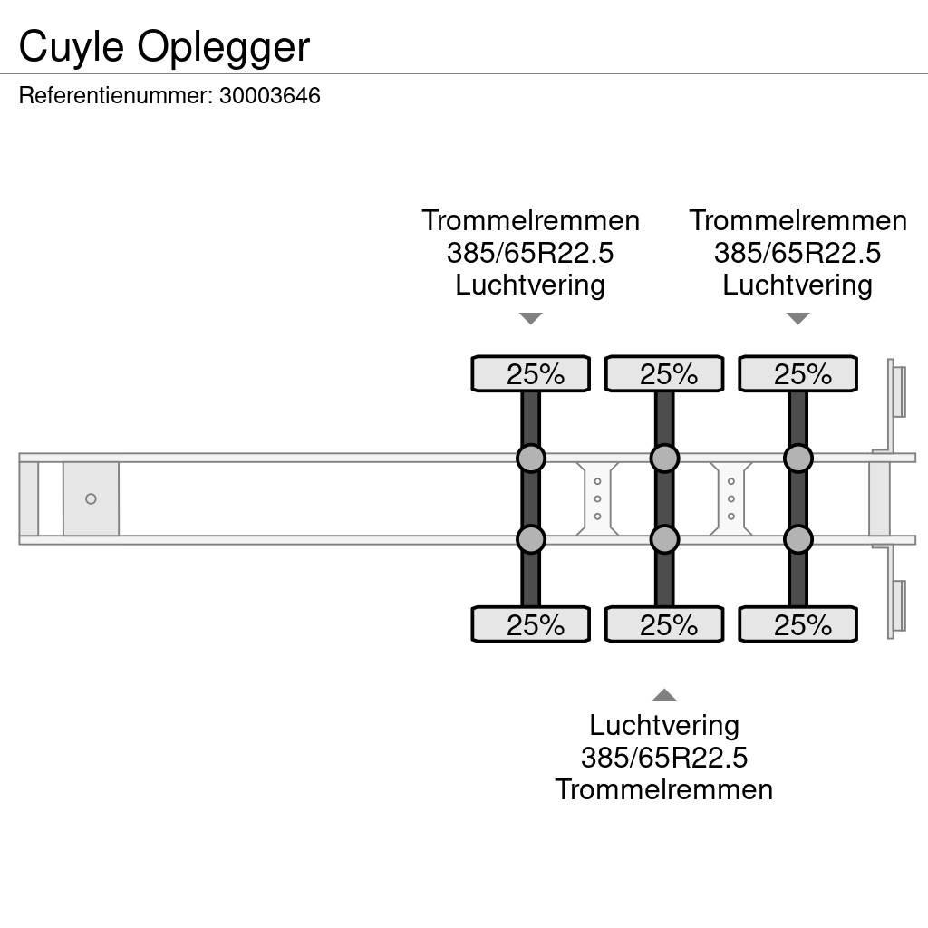  Cuyle Oplegger Semirimorchio a pianale