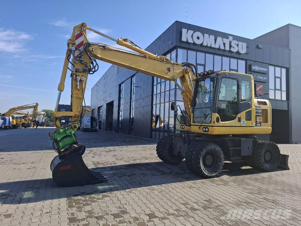 Komatsu PW 148-10 Escavatori gommati