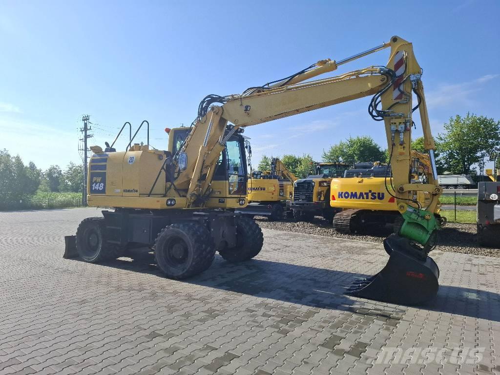Komatsu PW 148-10 Escavatori gommati