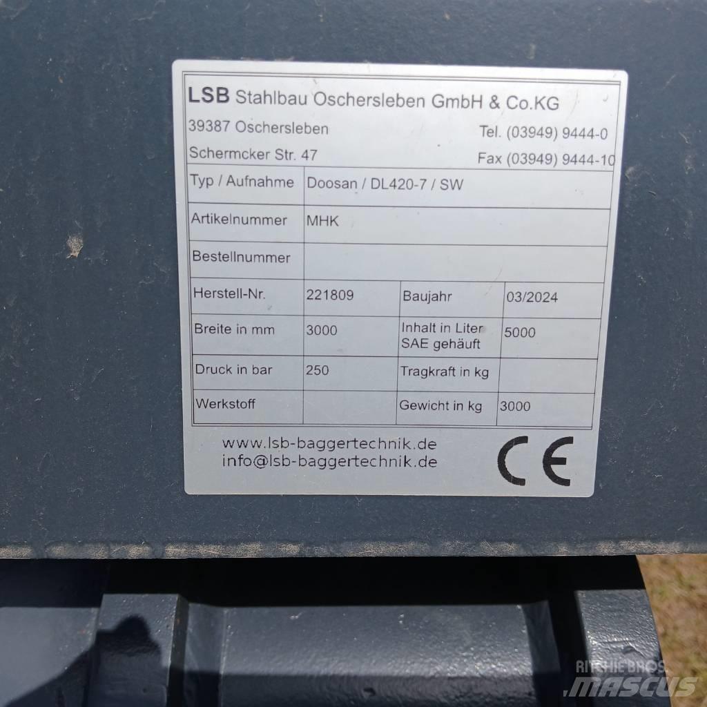 LSB Hochkippschaufel Benne