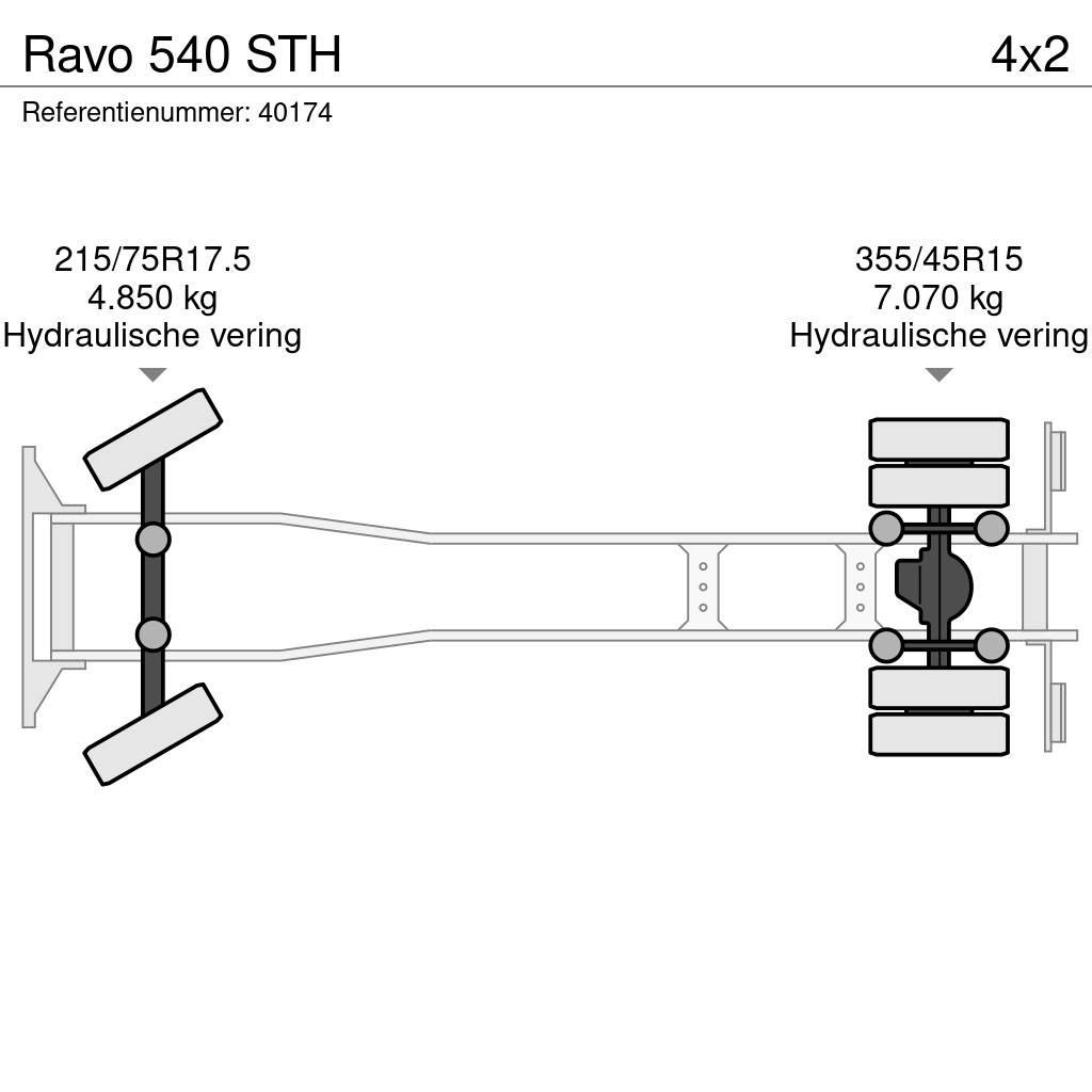 Ravo 540 STH Autocarro spazzatrice