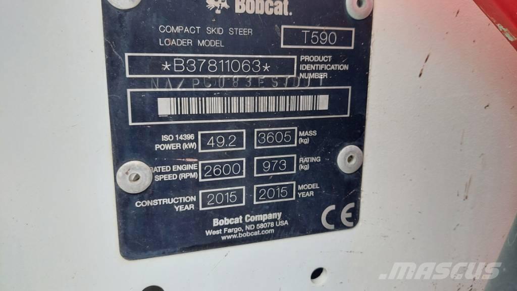Bobcat T 590 Mini Pale Gommate