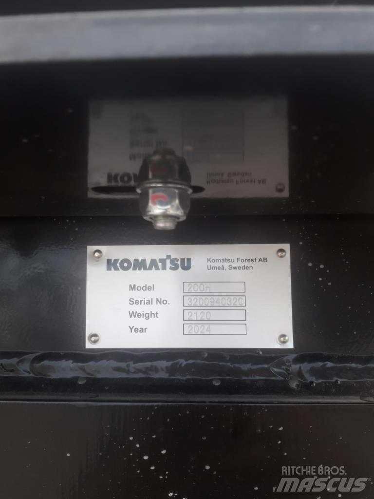 Komatsu 200H Gru raccoglitrici