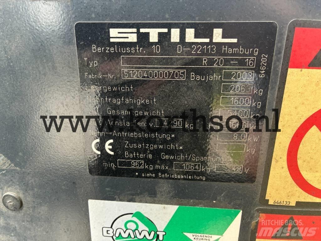 Still R 20-16 Carrelli elevatori elettrici
