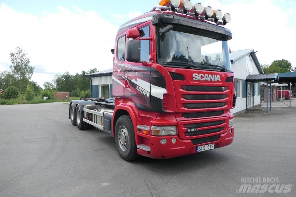 Scania R480lb6x2hsz Camion con gancio di sollevamento