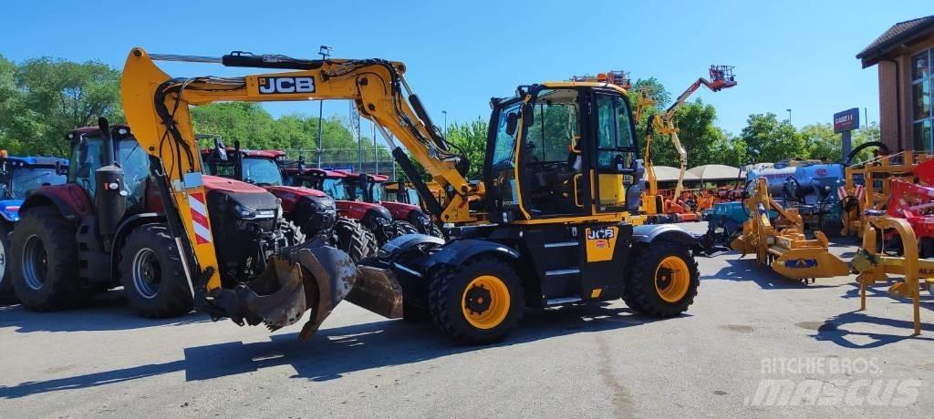 JCB Hydradig Escavatori gommati