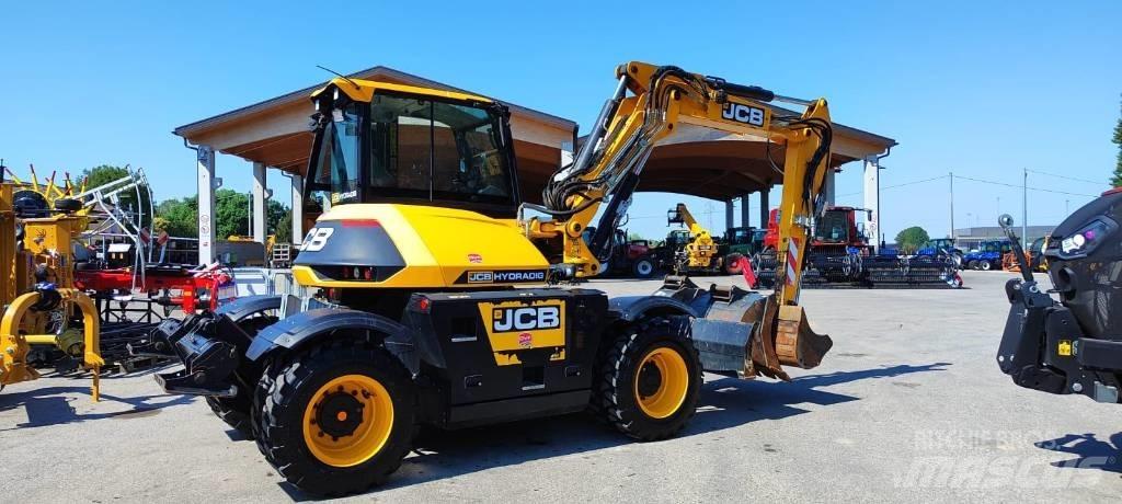 JCB Hydradig Escavatori gommati
