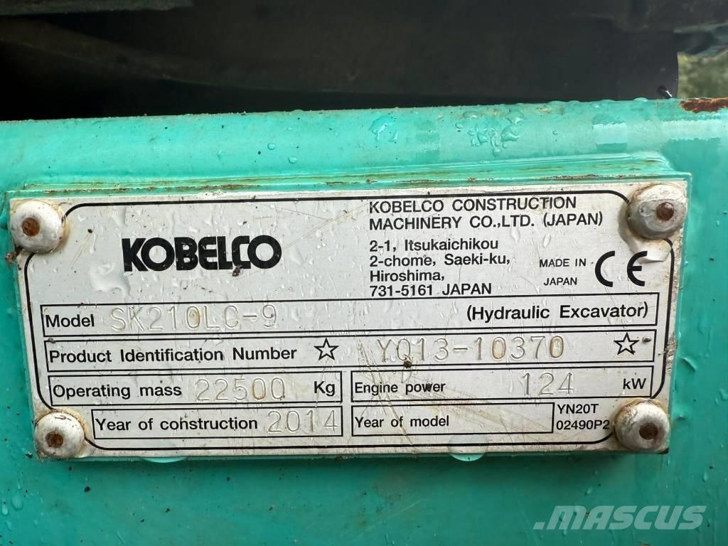 Kobelco SK 210 LC-9 Escavatori cingolati