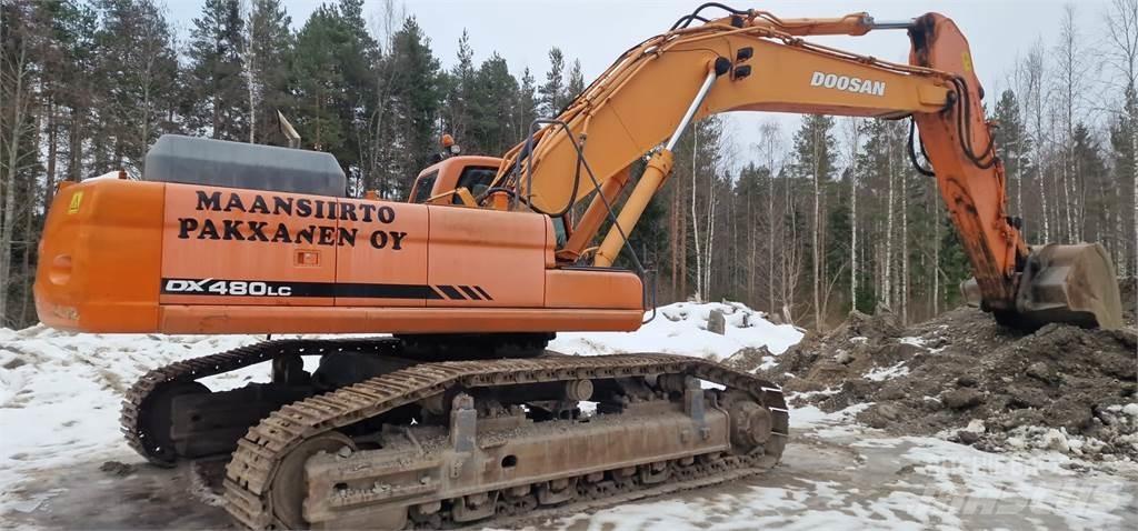 Doosan DX 480 LC Escavatori cingolati