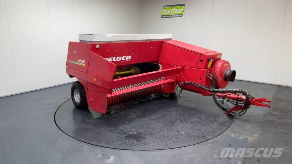 Welger AP 830 Falciatrinciatrici