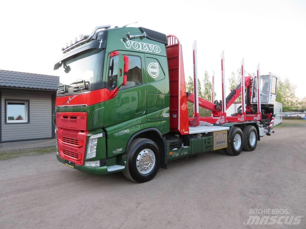 Volvo FH 460 Camion trasporto legname