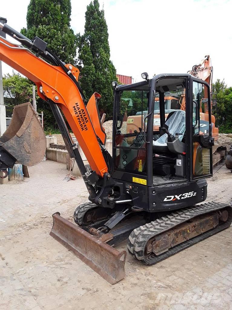 Doosan DX 35 Z Miniescavatori