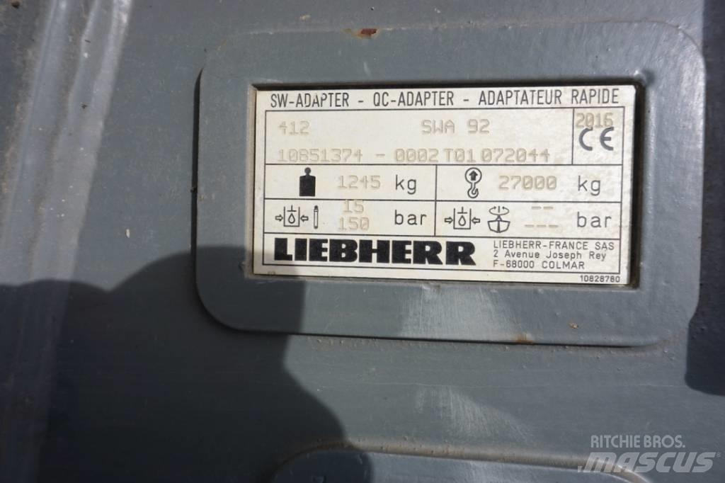 Liebherr SW 92 Accoppiatori rapidi
