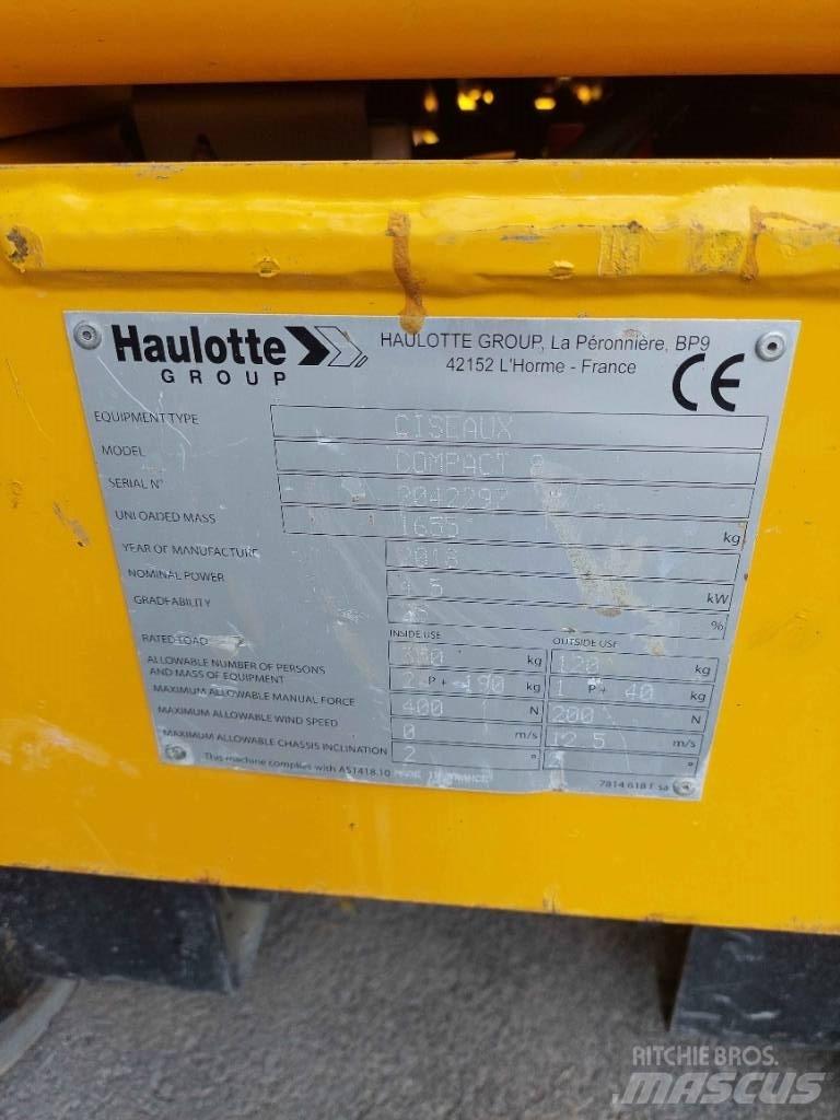 Haulotte Compact 8 Piattaforme a pantografo