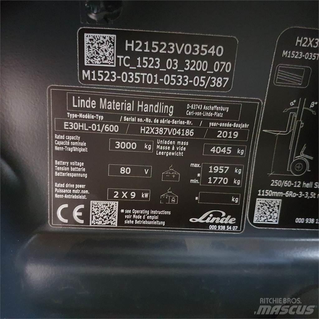 Linde #N/A Carrelli elevatori elettrici
