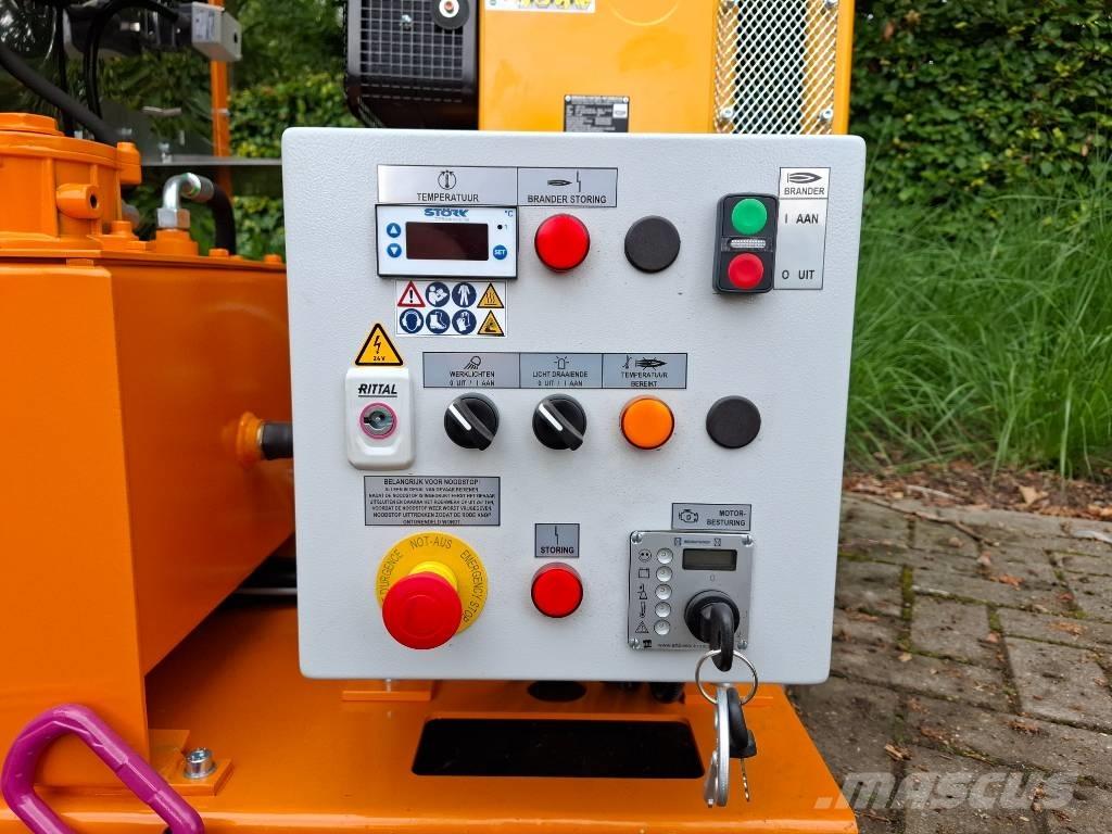  Grün RGTK 500 Ö Termocontainer per asfalto