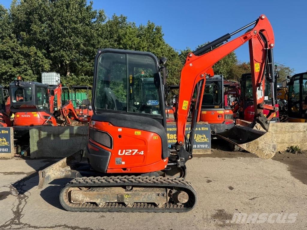 Kubota U 27-4 Miniescavatori