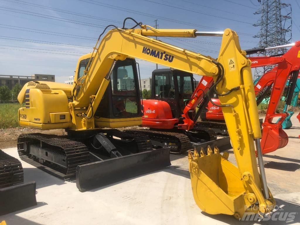 Komatsu PC 60 Escavatori cingolati