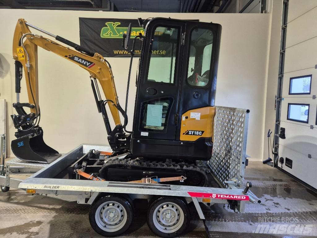 Sany SY 18 C Miniescavatori